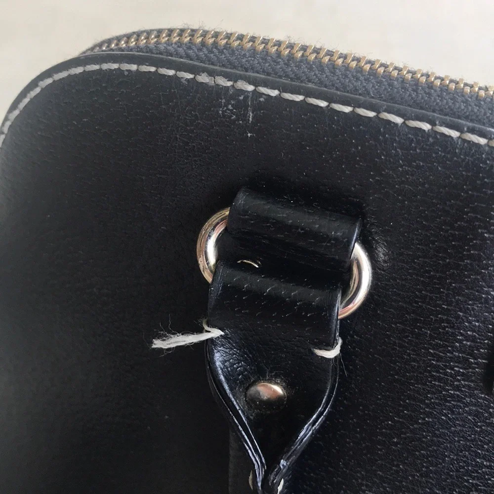 Kate Spade Black Dome Crossbody Hand Bag Purse